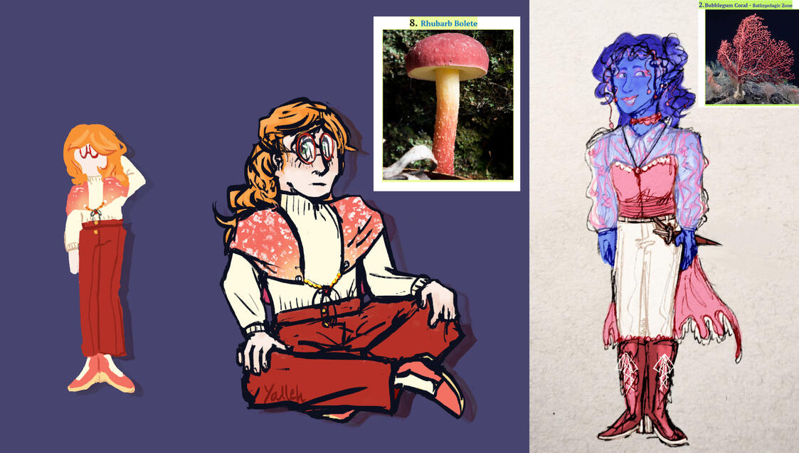 Outfit design - OCs owned by Cl0ve10 on AF and AbsoluteChaos on TH respectively